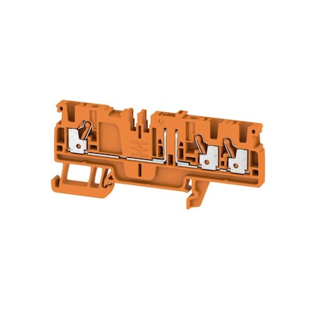 Weidmuller Test Disconnect Terminal Block Clamp 3 Poles 20A 1989850000